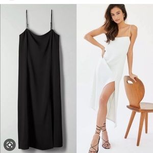 Aritzia Babaton Slit Slip Dress
